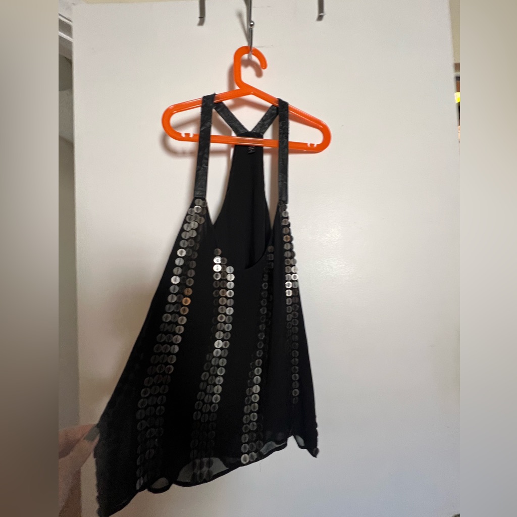 Bebe Sequins Top